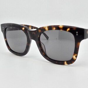 Raen Gilman Brindle Tortoise Frame G-15 Grey/Green Lens Sunglasses 52-20-145